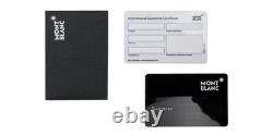 Lunettes Montblanc MB0042O Homme Argent Rectangle 58mm Neuf 100% Authentique