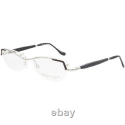 Lunettes Neostyle Academic 315 402 Argent&Noir Demi Cerclage Allemagne 5416 130