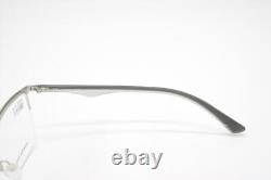 Lunettes Police Blackbird Light 3 VPL398 Gris Argenté à Monture Demi-Rim Nouvelle