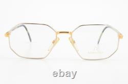 Lunettes RODENSTOCK Argent Or Métal Vintage 690 GW B 54-17 / 18 140 Polygon