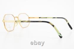 Lunettes RODENSTOCK Argent Or Métal Vintage 690 GW B 54-17 / 18 140 Polygon