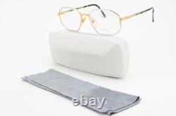 Lunettes RODENSTOCK Argent Or Métal Vintage 690 GW B 54-17 / 18 140 Polygon