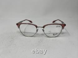 Lunettes Ray Ban RB 6396 3131 51-19-140 Rose Transparent Argent +q61