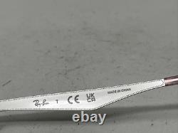 Lunettes Ray Ban RB 6396 3131 51-19-140 Rose Transparent Argent +q61