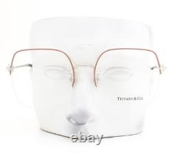 Lunettes Tiffany demi-cerclées TF 1153D 6192 Roses sur Argent 56mm avec étui