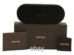 Lunettes Tom Ford Homme Tf5504 Tf/5504 005 Cadre Optique À Jante Pleine Noire 54mm