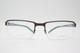 Lunettes Urbaines Pend. Titane Bronze Argent Marron Monture De Lunettes Demi-contour Nouvelle