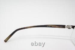 Lunettes Urbaines Pend. TITANE Bronze Argent Marron Monture de Lunettes Demi-Contour Nouvelle