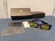 Lunettes De Soleil Versace Ve4444u 5408v9 Violet Transparent/jaune &agrave; Effet Miroir Argent&eacute; 54 Mm