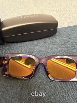 Lunettes de soleil Versace VE4444U 5408V9 violet transparent/jaune à effet miroir argenté 54 mm Lunettes de soleil Versace VE4444U 5408V9 violet transparent/jaune à effet miroir argenté 54 mm