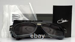 Lunettes de soleil carrées unisexes CAZAL 8040 003 gris argenté à monture intégrale 59-16-145 B46