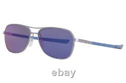 Lunettes de soleil pour hommes McLaren MLSEDS02 C03 Chrome/Grise-Bleu Miroir Polarisé