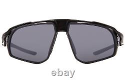 Lunettes de soleil pour hommes Nike Flyfree FV2387 010 noir/argent flash/volt 59mm