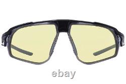 Lunettes de soleil pour hommes Nike Flyfree FV2387 010 noir/argent flash/volt 59mm