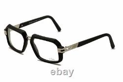 Lunettes de vue Cazal 6004 002 Noir Mat/Argent Monture Optique à Plein Bord 56mm