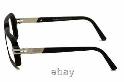 Lunettes de vue Cazal 6004 002 Noir Mat/Argent Monture Optique à Plein Bord 56mm