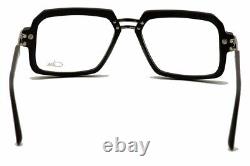 Lunettes de vue Cazal 6004 002 Noir Mat/Argent Monture Optique à Plein Bord 56mm