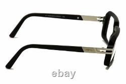 Lunettes de vue Cazal 6004 002 Noir Mat/Argent Monture Optique à Plein Bord 56mm