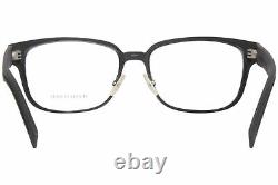 Lunettes de vue Dior Homme Dior0192 MCA pour hommes, monture optique noire mat à bord complet de 55mm