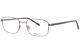 Lunettes De Vue Flexon Collins 600 033 Pour Hommes, Monture Optique Pleine En Métal Gris Foncé De 55 Mm