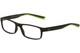 Lunettes De Vue Nike 7090 010 Noir Mat/vert/argent Monture Optique Cerclée 53mm