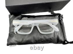 Lunettes de vue Off-White Style 78 OERJ078, monture gris transparent, 52 mm, Italie, NEUVES
