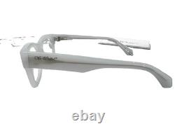 Lunettes de vue Off-White Style 78 OERJ078, monture gris transparent, 52 mm, Italie, NEUVES