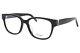 Lunettes De Vue Saint Laurent Sl M33/f 001 Pour Femme, Monture Optique Noire/argentée De 54mm