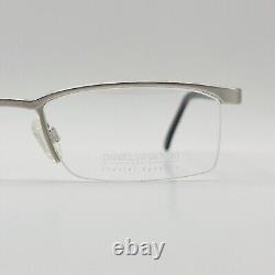 Lunettes de vue Swarovski Femme Homme Ovale Argent Gris Demi-Cerclé Modèle S 147 NEUF