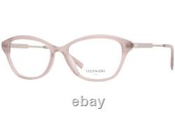 Lunettes de vue Vera Wang en taffetas BH pour femmes, monture optique pleine couleur Barely Blush, 53mm