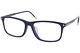 Lunettes De Vue Pour Homme Tom Ford Tf5646-d-b 090 Monture Optique En Métal Pleine Couleur Bleu Marine Brillant