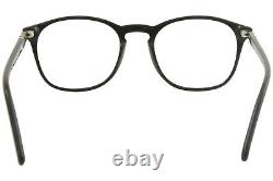 Lunettes de vue pour hommes Persol PO3007V PO/3007/V 95 Monture optique noire à bord complet 52mm