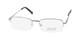 Lunettes Neuves Signature 1085 Pour Homme, Argent&eacute;es Sil, Rectangulaires, En M&eacute;tal Et Plastique, &agrave; Demi-monture