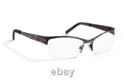 Lunettes noires à demi-cerclage nylor JF REY JF2472 monture optique homme