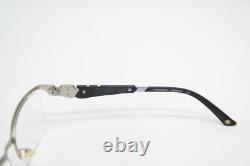 Lunettes par Bogen VB622 Argent Noir Monture de Lunettes Demi-Rim Nouvelle Lunettes par Bogen VB622 Argent Noir Monture de Lunettes Demi-Rim Nouvelle