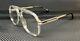Lunettes Pour Hommes Gucci Gg1106o 003 Clear Silver Taille 58 L