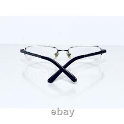Lunettes rectangulaires demi-cerclées en métal argenté Versace Versus MOD 7056 50 18 135