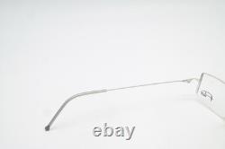 Lunettes vintage Flair 453 argent et noir, monture demi-cerclée en verre, lunettes de vue