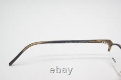 Lunettes vintage JOOP 8148 marron argent demi-cerclées