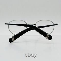 Lunor Lunettes de vue pour hommes et femmes Oval Antique Silver Panto Mod. Club IV 521 Nouveau