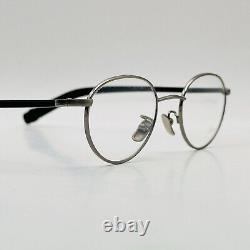 Lunor Lunettes de vue pour hommes et femmes Oval Antique Silver Panto Mod. Club IV 521 Nouveau