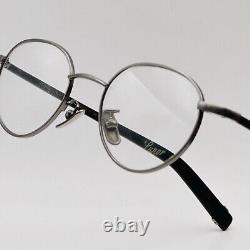 Lunor Lunettes de vue pour hommes et femmes Oval Antique Silver Panto Mod. Club IV 521 Nouveau