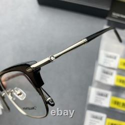 MONT BLANC MB0243 OK 004 Noir Extra Large Lunettes de vue homme 54 mm