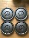 Mercedes Oem W124 W201 Bouchons De Moyeu De 15 Pouces Jante Chrom&eacute;e