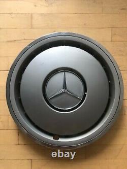 Mercedes Oem W124 W201 Bouchons De Moyeu De 15 Pouces Jante Chromée