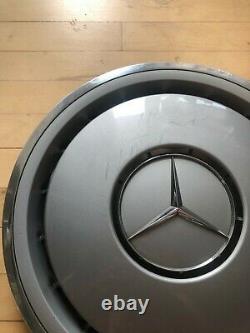 Mercedes Oem W124 W201 Bouchons De Moyeu De 15 Pouces Jante Chromée