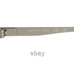 Montblanc Montures de lunettes MB0120O 004 Gris Argent Rectangle Cerclées 54-17-145