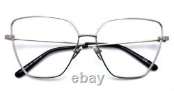 Monture de lunettes Balenciaga Bb01700 Argent Noir Authentique Plein Cerclage 58-14-140