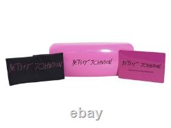 Monture de lunettes Betsey Johnson Hunny CLR Femme Claire/Argent Cerclage Complet 54mm