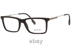 Monture de lunettes Burberry Harrington B-2339 3001 Homme Noir/Argent Cerclée 55mm